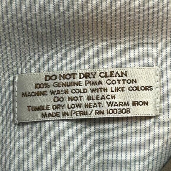 Peter Millar Flat Front‎ Brown Twill Pants Mens Size 34 MF15B84 - Picture 9 of 9